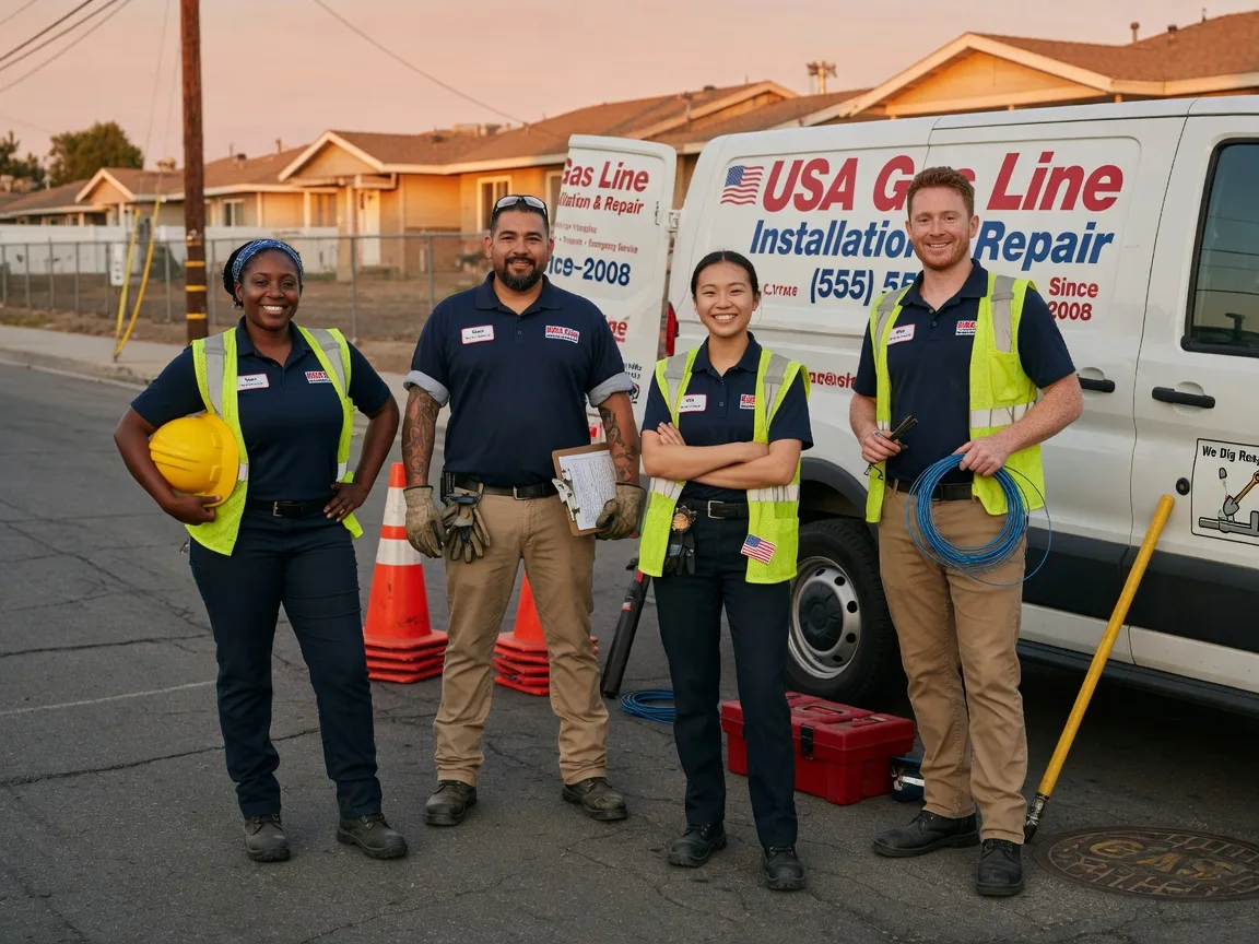Gas Line Installation company in Winfield, IA